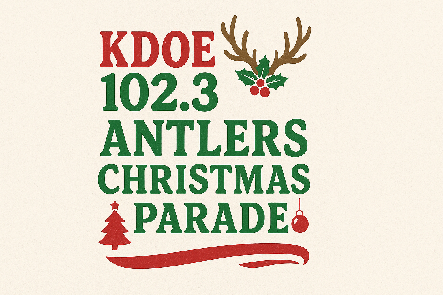 2025 Christmas Parade Antlers, OK