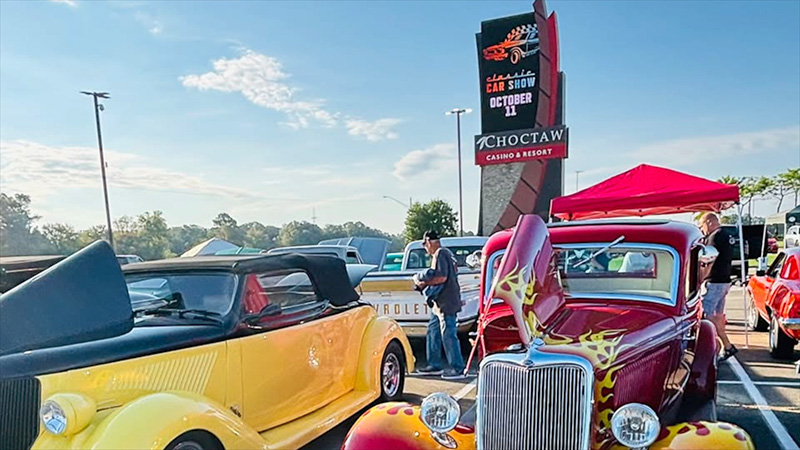 Classic CarFest 2025 Draws Crowds to Choctaw Casino in Grant, Oklahoma