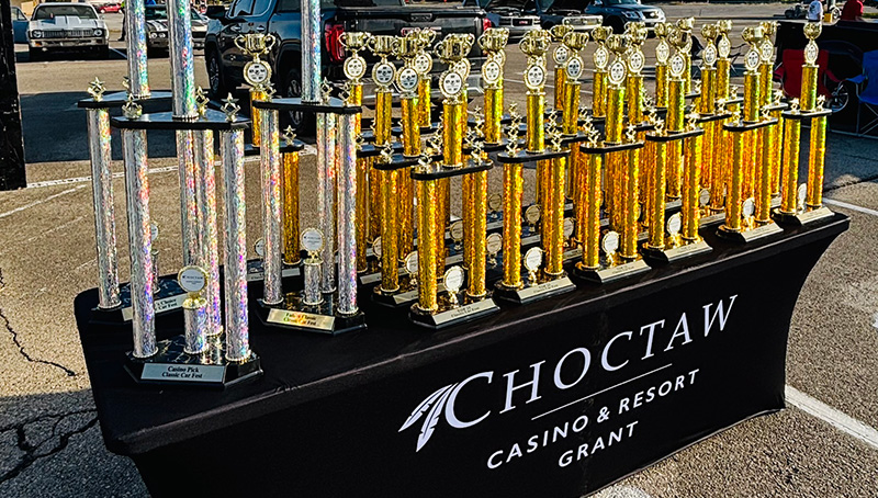 Award Winners 2025 Classic Carfest Choctaw Casino Resort Grant