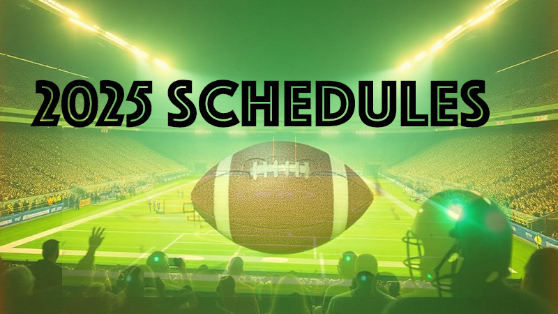2025 Football Schedules